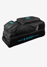 Shrey Meta Duffle Wheelie 150 Cricket Kit Bag Colour Black - Indian Cricket Store