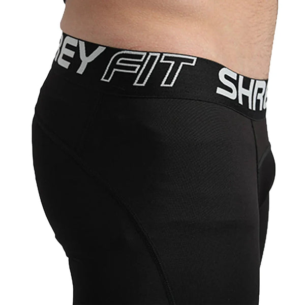 Shrey Intense Compression Cricket Shorts Colour Black
