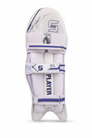 Somi Player Series Batting Leg Guard White Mens - Indian Cricket Store