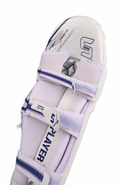 Somi Player Series Batting Leg Guard White Mens - Indian Cricket Store