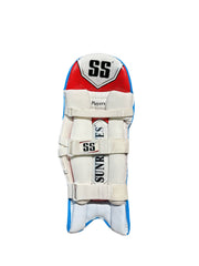 SS Players Sky Blue Coloured Cricket Batting Leg Guard Pads