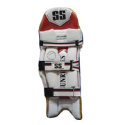 SS Test Opener Navy Blue Gold Coloured Cricket Batting Leg Guard Pads Men's