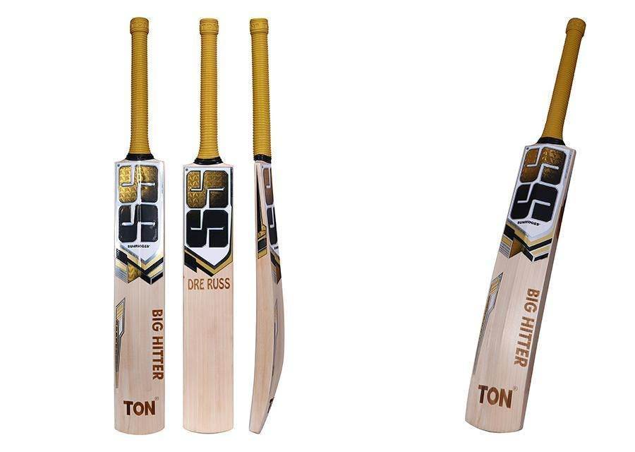 SS Dre Russ Big Hitter English Willow Cricket Bat - Indian Cricket Store