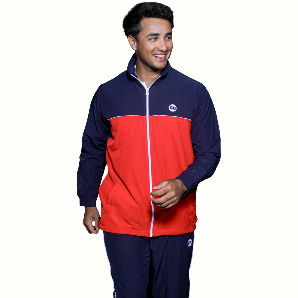 SS IKON Track Suit Combo Blue/Red - Indian Cricket Store