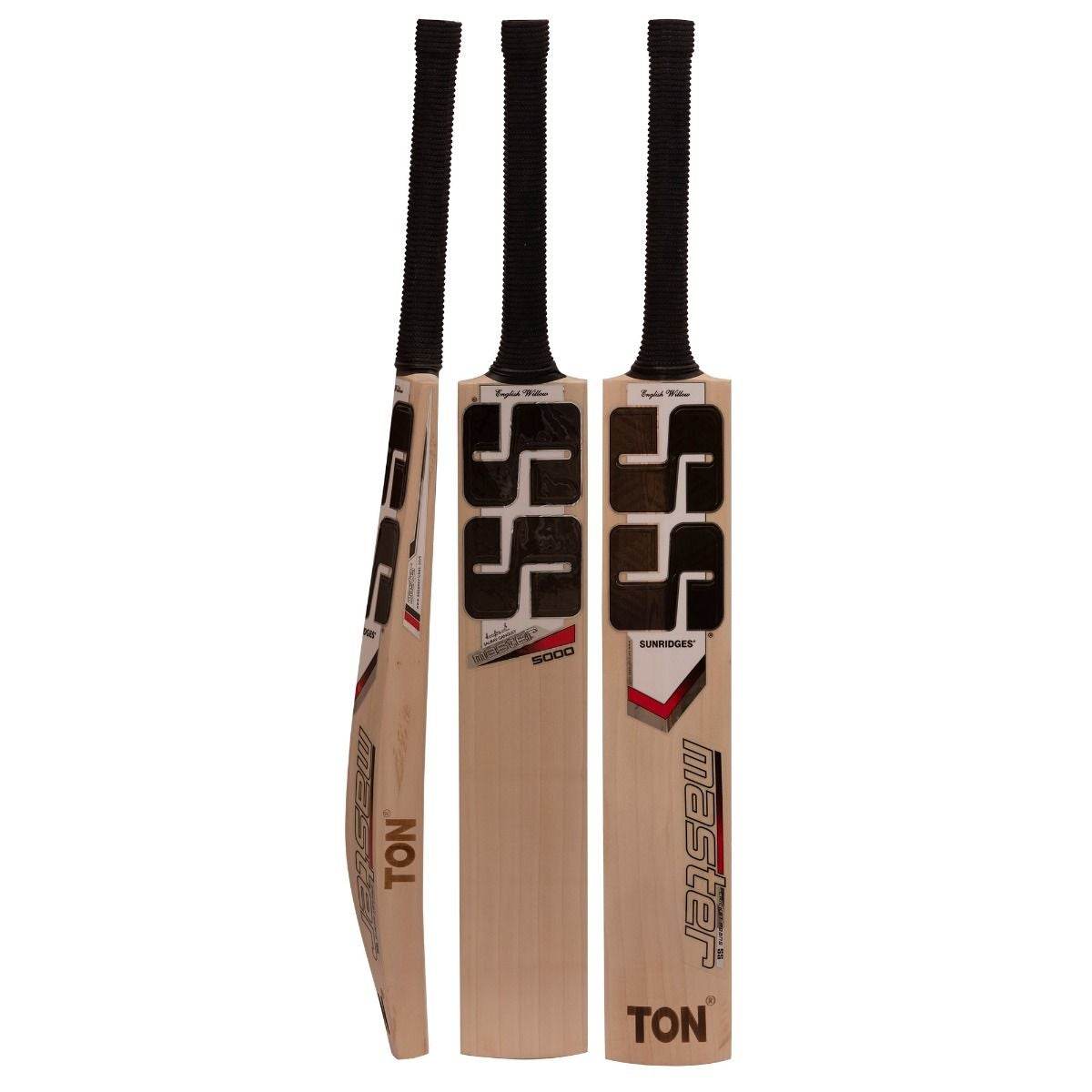 SS Master 5000 English Willow Cricket Bat - Indian Cricket Store