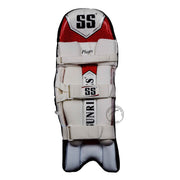 SS Players Black Coloured Cricket Batting Leg Guard Pads - Indian Cricket Store