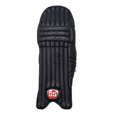 SS Players Black Coloured Cricket Batting Leg Guard Pads - Indian Cricket Store