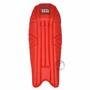 SS Players Series Red Wicket Keeping Leg Guard Pads - Indian Cricket Store