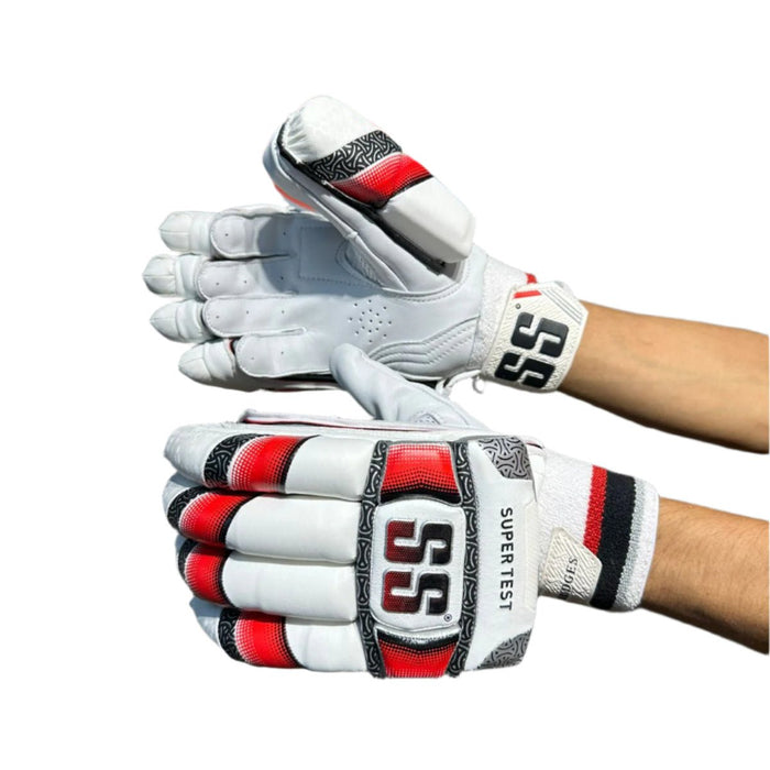 SS Super Test Cricket Batting Gloves