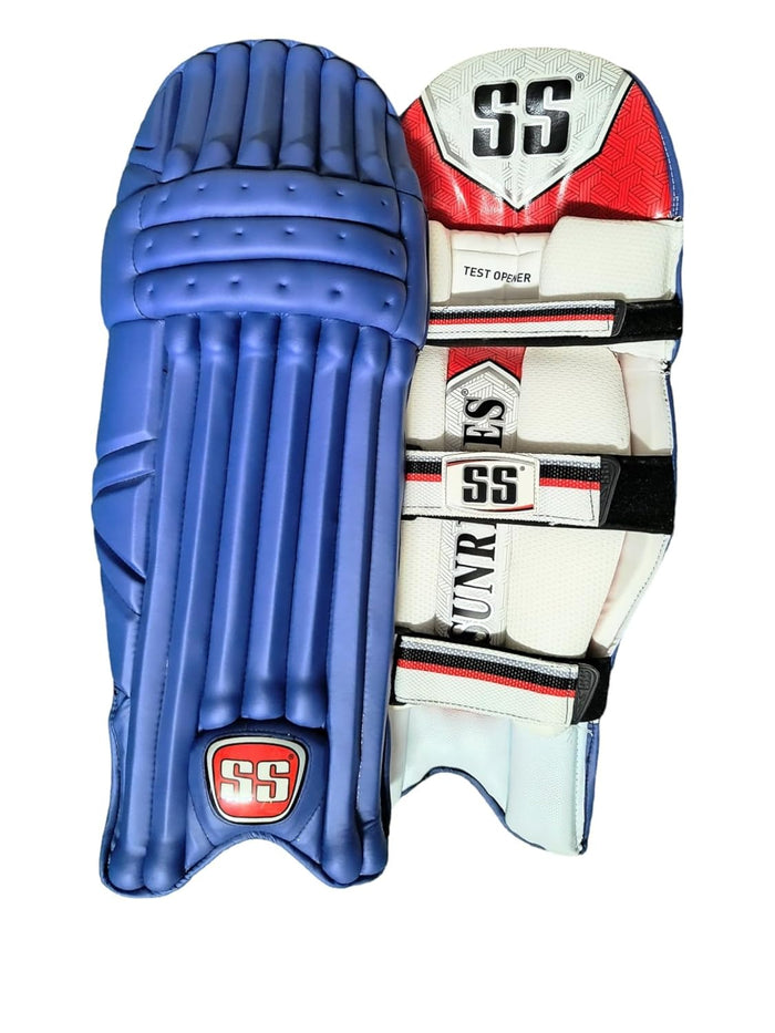 SS Test Opener Blue Coloured Cricket Batting Leg Guard Pads