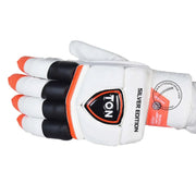 SS Ton Silver Cricket Batting Gloves Men's - Indian Cricket Store