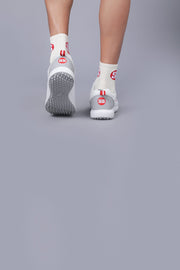 SS White Edition Rubber Cricket Shoes - Indian Cricket Store