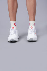 SS White Edition Rubber Cricket Shoes - Indian Cricket Store