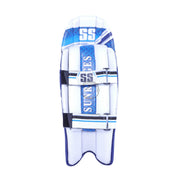 SS Players Series Navy Cricket Wicket Keeping Leg Guard Pads