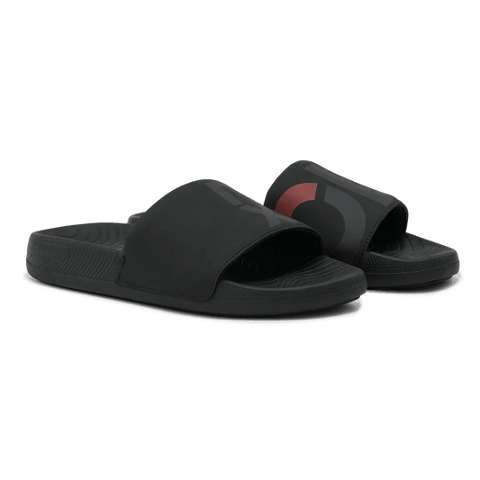 Tenxu Slides Reset Cricket Black Gray - Indian Cricket Store