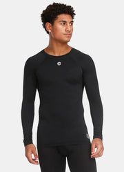 Tyka Pro Cricket Compression Top Long Sleeve Black - Indian Cricket Store