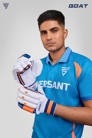 Versant Cricket Batting Gloves Goat Series Orange - Indian Cricket Store