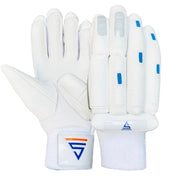 Versant Cricket Batting Gloves Goat Series White Size - Indian Cricket Store