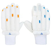 Versant Cricket Batting Gloves Goat Series White Size - Indian Cricket Store