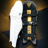Versant Goat Series Batting Leg Guard White - Indian Cricket Store