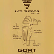 Versant Goat Series Cricket Royal Blue Batting Leg Guard Pads - Indian Cricket Store