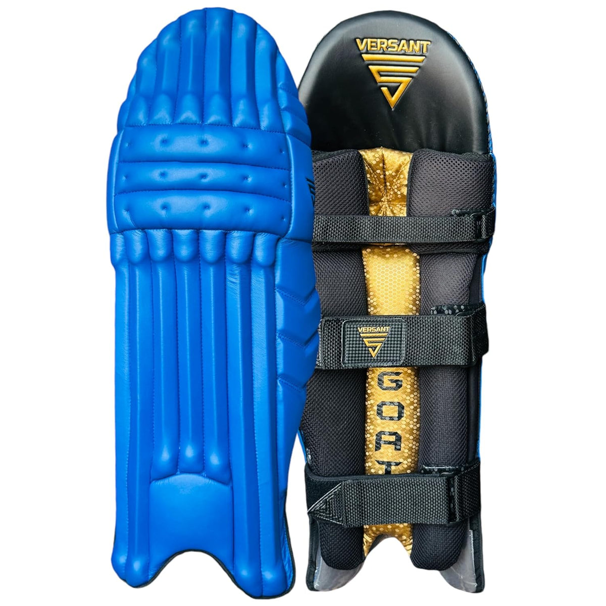 Versant Goat Series Cricket Royal Blue Batting Leg Guard Pads - Indian Cricket Store