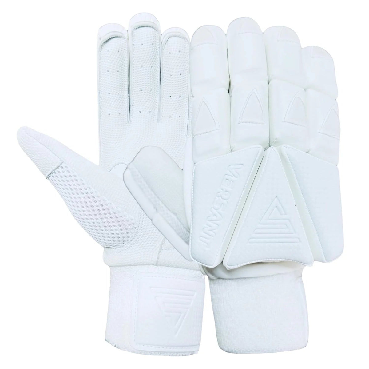 Versant LIT Cricket Batting Gloves White Size Mens - Indian Cricket Store