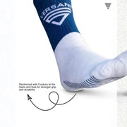 Versant LIT Cricket Socks White Blue Mens - Indian Cricket Store