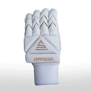 Versant Og Cricket Batting Gloves White Adult - Indian Cricket Store