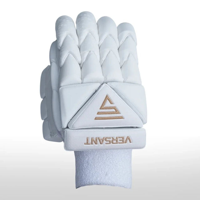 Versant Og Cricket Batting Gloves White Adult - Indian Cricket Store